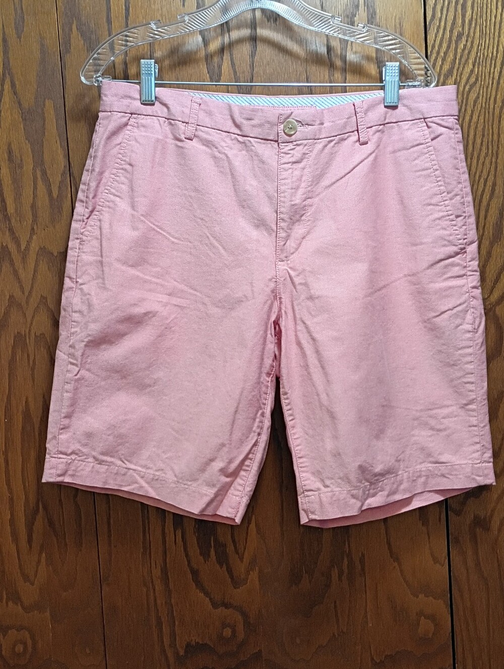Chaps Men's Pink Casual Cotton Shorts